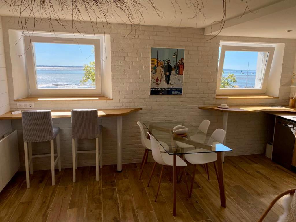 Face A La Mer, Bel Appartement Сен-Назер Экстерьер фото